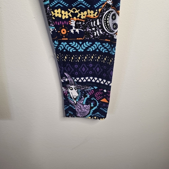 Lularoe Nightmare Before Christmas Leggings Size One Size - Picture 8 of 10
